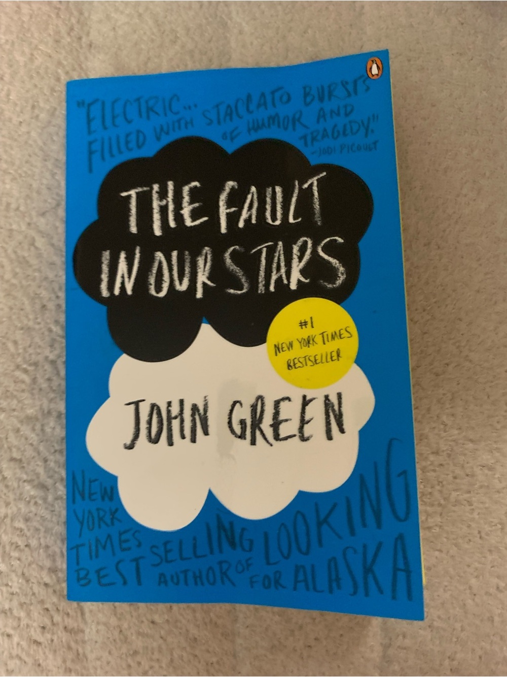 The Fault In Our Stars Paperback- John Green-NYT BESTSELLER